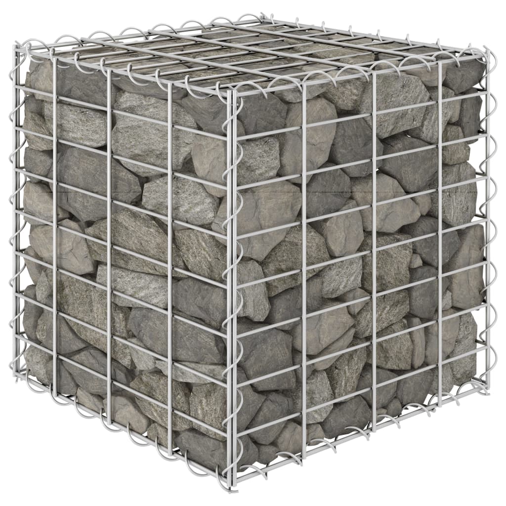 Gabion Cub Strat Înălțat, , Sârmă De Oțel
