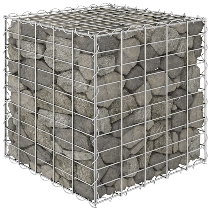 Gabion Cub Strat Înălțat, , Sârmă De Oțel