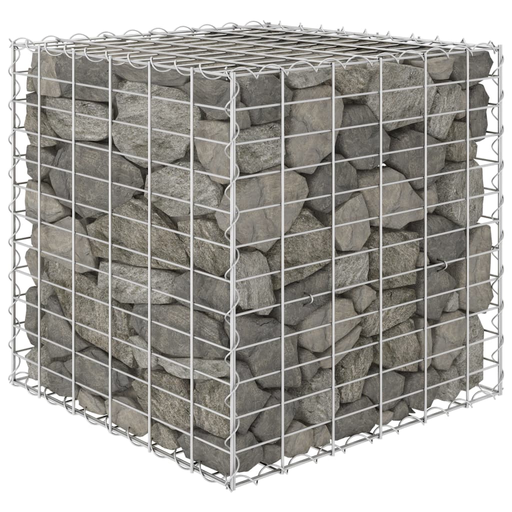Gabion Cub Strat Înălțat, , Sârmă De Oțel