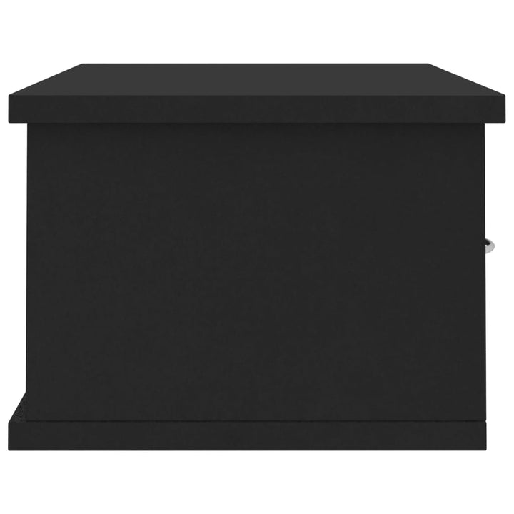 Raft De Perete Cu Sertar, , 60X26X18,5 Cm, Lemn Prelucrat