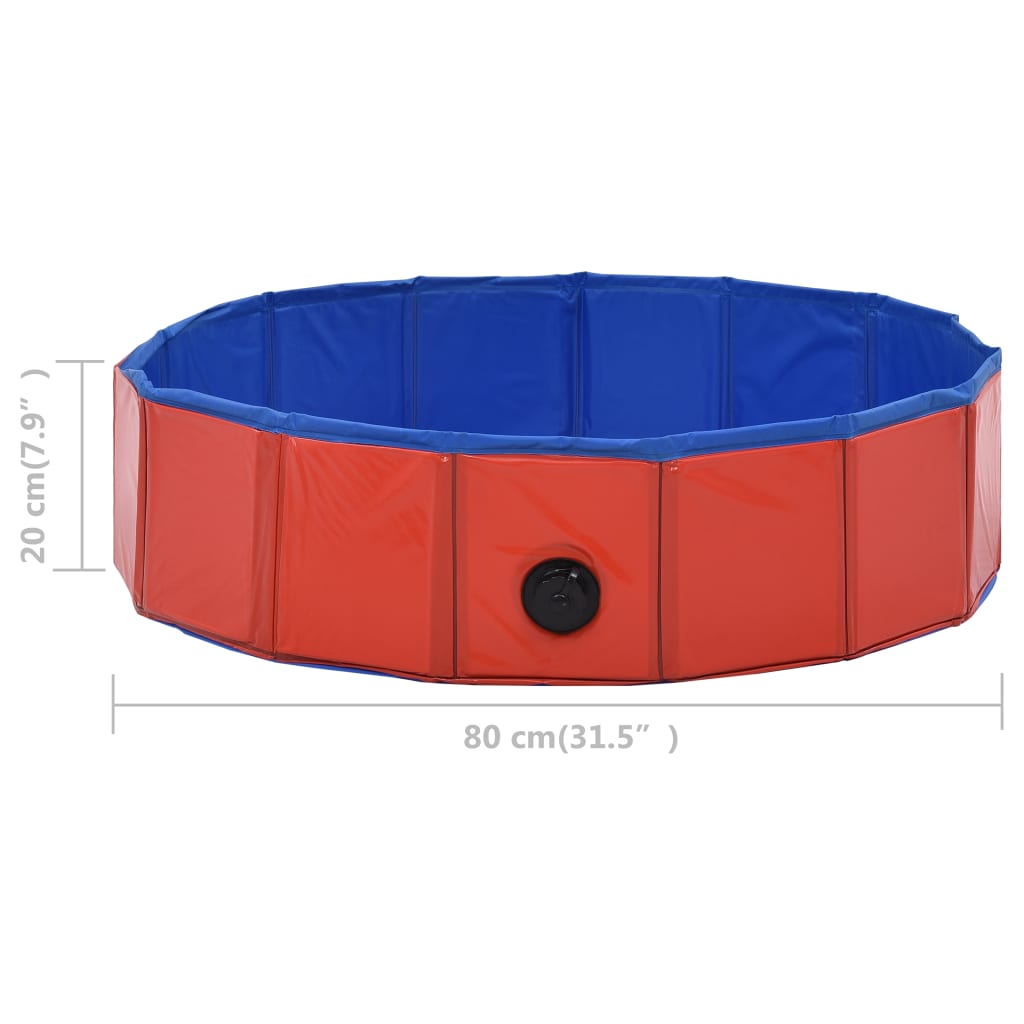 Piscină Pentru Câini Pliabilă, , , Pvc
