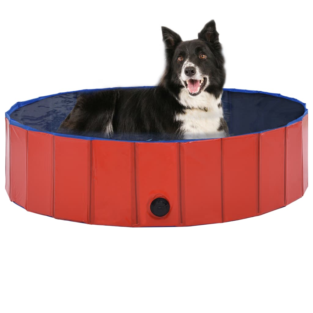Piscină Pentru Câini Pliabilă, , , Pvc