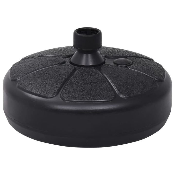 Suport De Umbrelă, Negru, 15 L, Umplere Cu Nisip/Apă