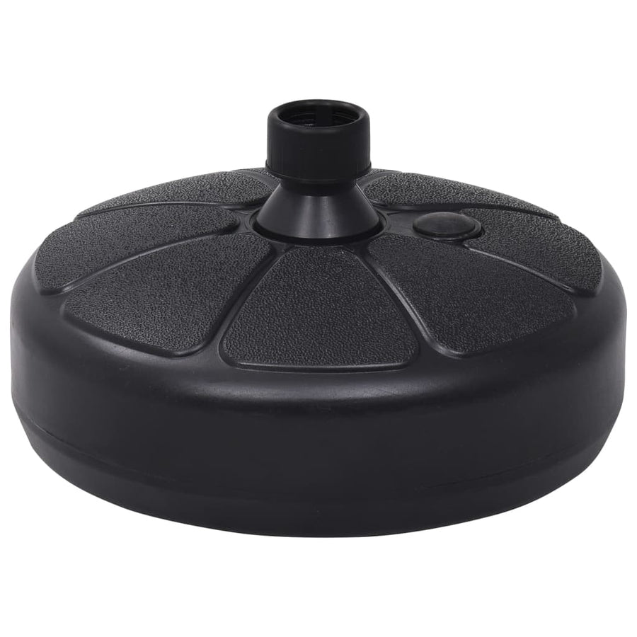 Suport De Umbrelă, Negru, 15 L, Umplere Cu Nisip/Apă