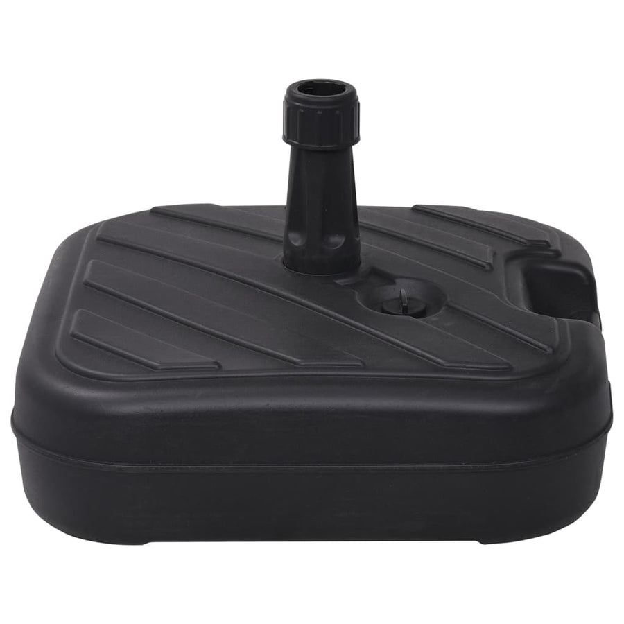 Suport De Umbrelă, Negru, 24 L, Umplere Cu Nisip/Apă