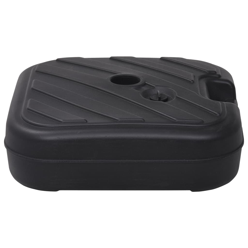 Suport De Umbrelă, Negru, 24 L, Umplere Cu Nisip/Apă
