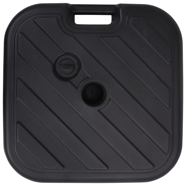 Suport De Umbrelă, Negru, 24 L, Umplere Cu Nisip/Apă