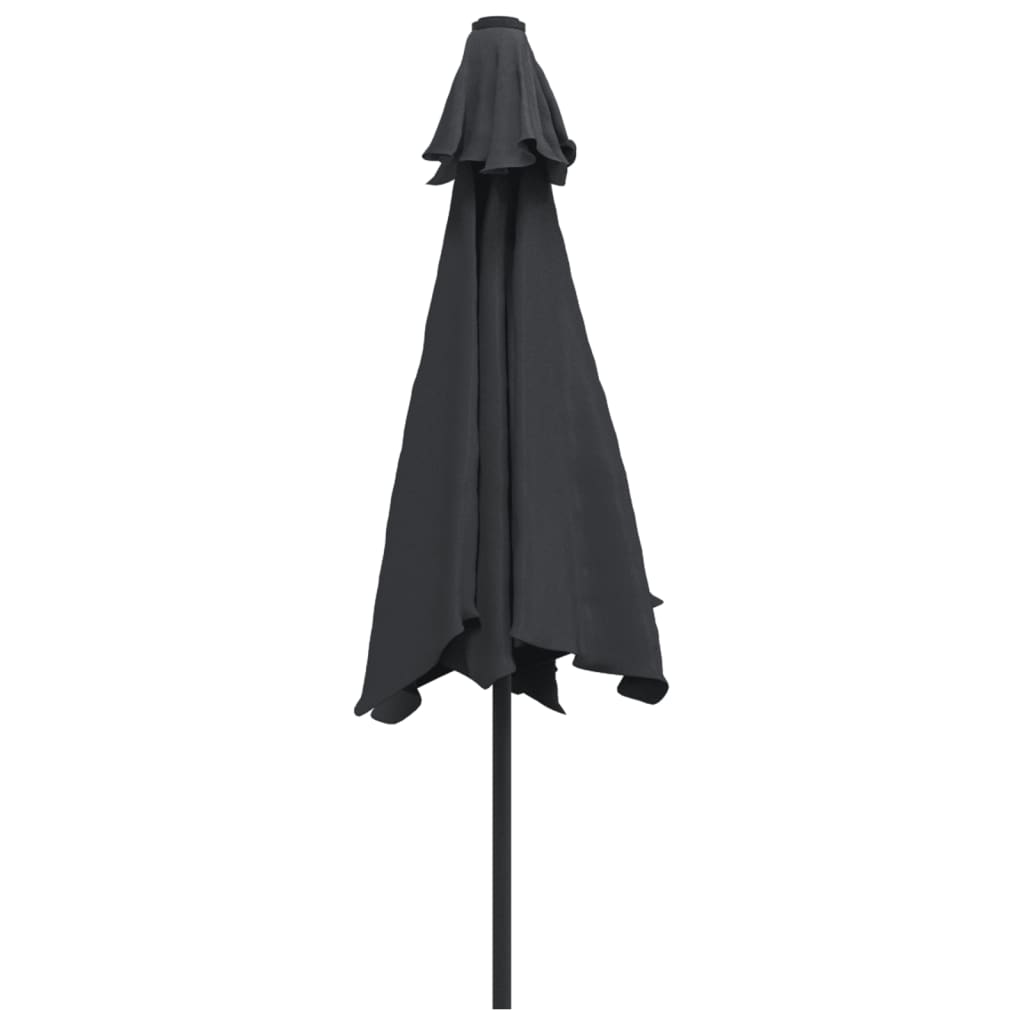 Umbrelă De Soare De Exterior Cu Stâlp Metalic, , 300 Cm