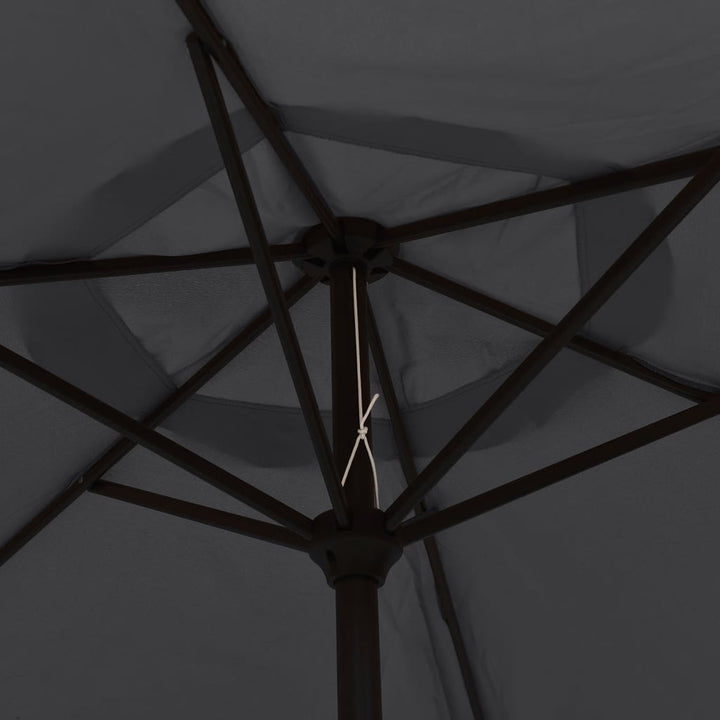 Umbrelă De Soare De Exterior Cu Stâlp Metalic, , 300 Cm
