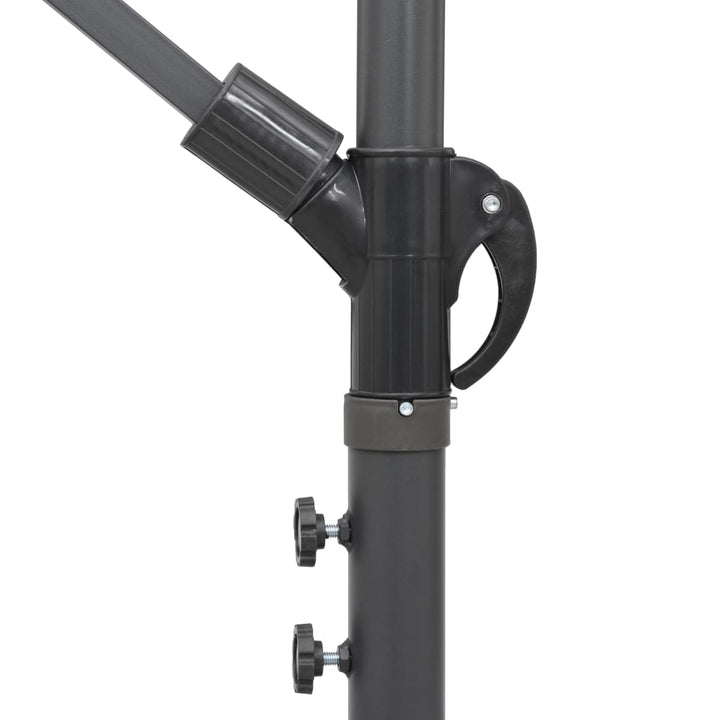 Umbrelă De Soare Suspendată, , 3 M, Stâlp De Aluminiu