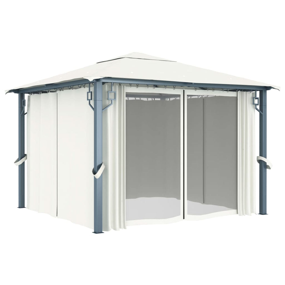 Pavilion Cu Perdele, , , Aluminiu