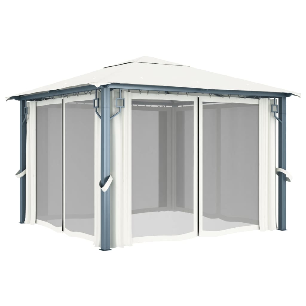 Pavilion Cu Perdele, , , Aluminiu