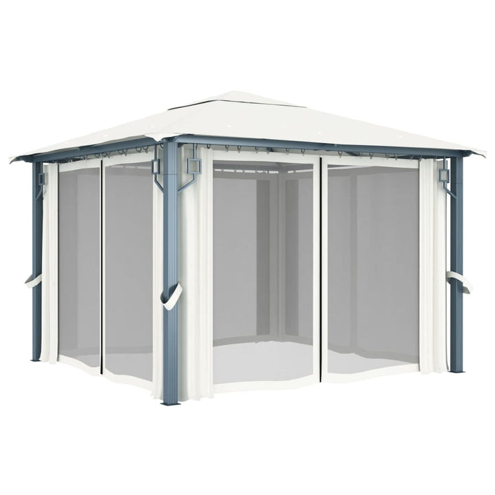 Pavilion Cu Perdele, , , Aluminiu