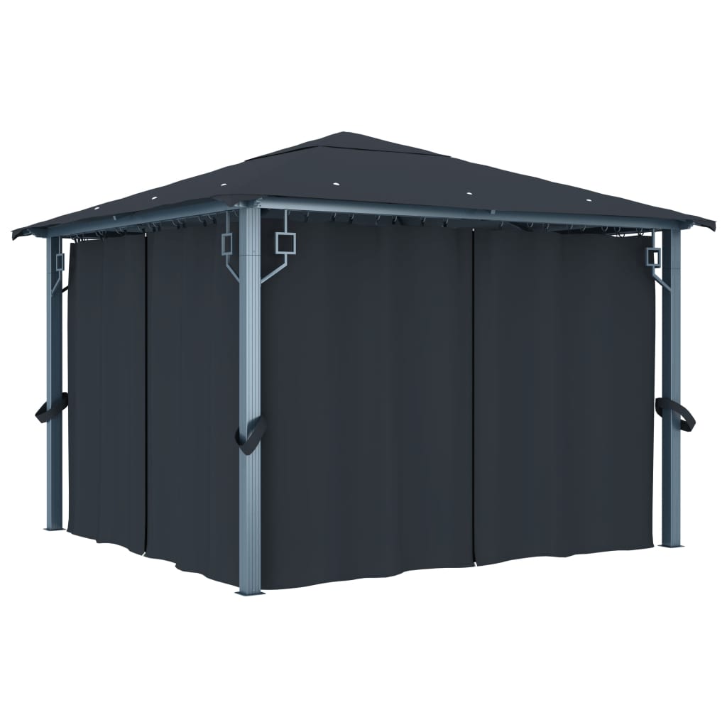 Pavilion Cu Perdele, , , Aluminiu