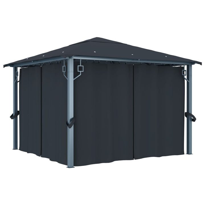 Pavilion Cu Perdele, , , Aluminiu