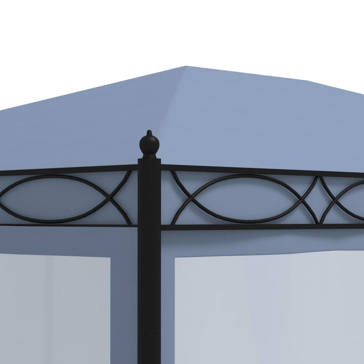 Pavilion Cu Ecrane Din Plasă, Antracit, 3 X 4 M, Oțel