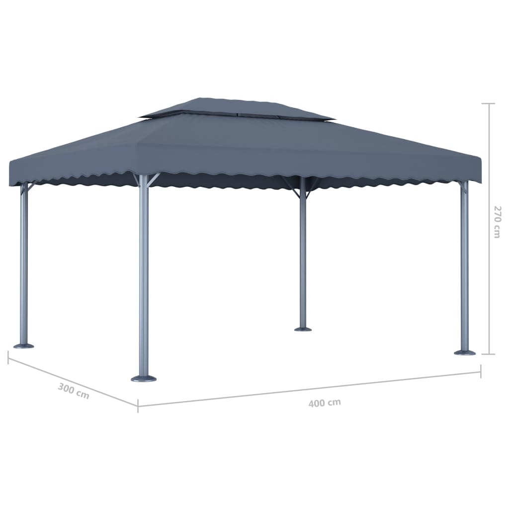 Pavilion, , 400 X 300 Cm, Aluminiu