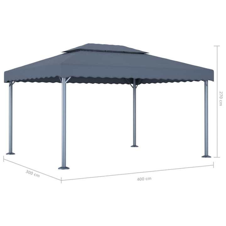 Pavilion, , 400 X 300 Cm, Aluminiu