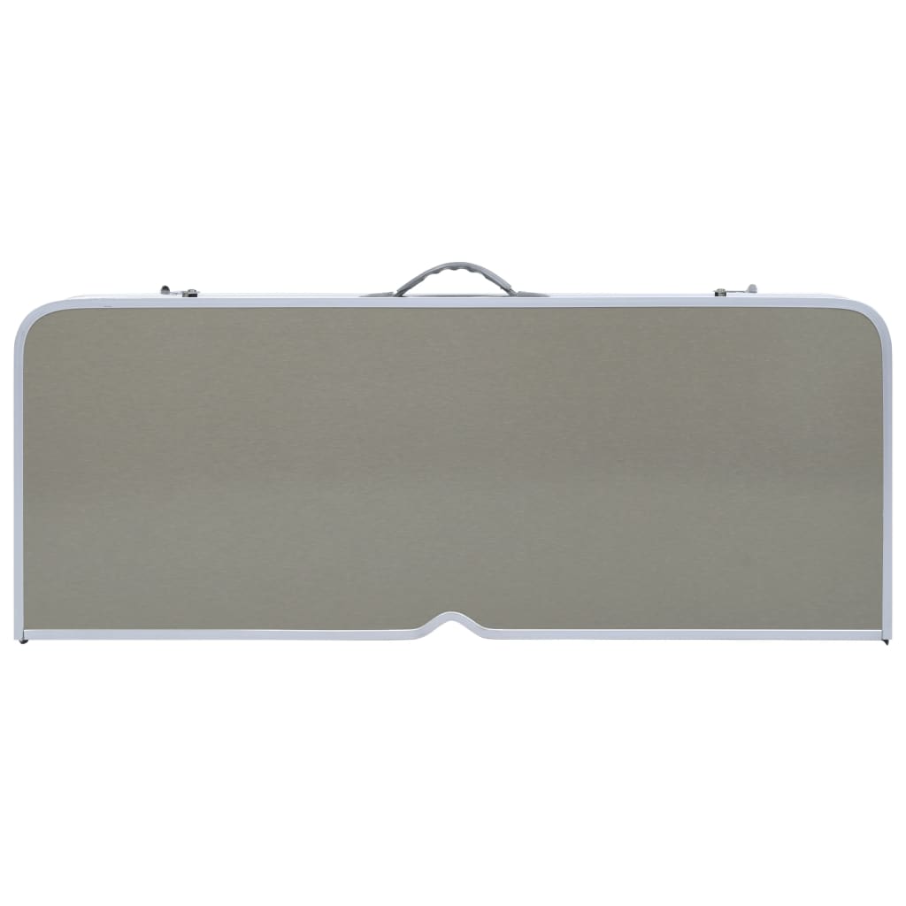 Masă De Camping Pliabilă Cu 4 Scaune, Oțel Și Aluminiu