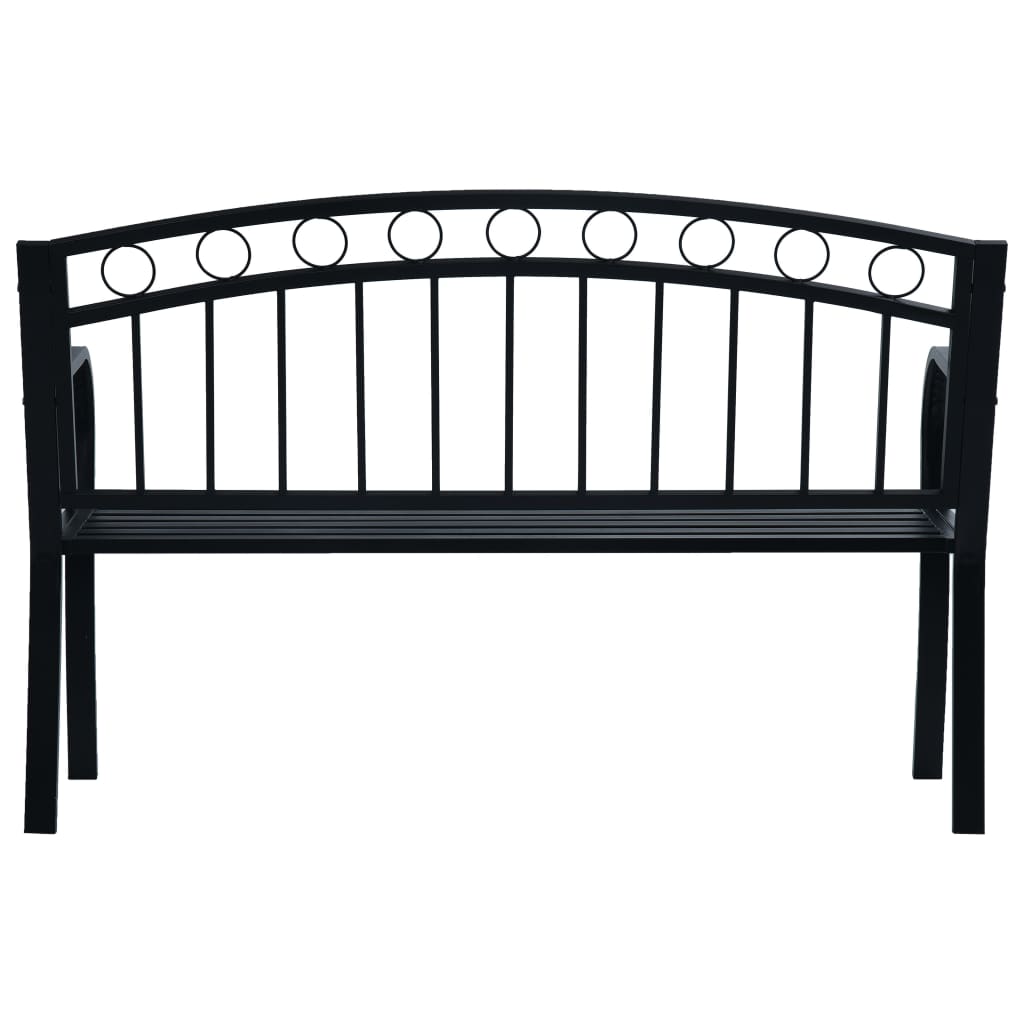 Bancă De Grădină, , 125 Cm, Oțel