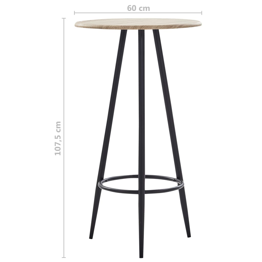 Masă De Bar, , 60 X 107,5 Cm, Mdf