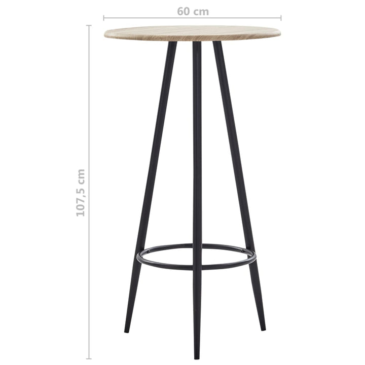 Masă De Bar, , 60 X 107,5 Cm, Mdf