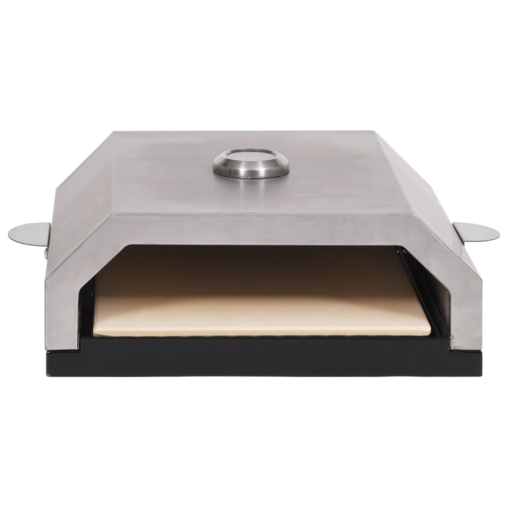 Cuptor De Pizza Cu Piatră Ceramică Pentru Grătar Gaz, Cărbuni
