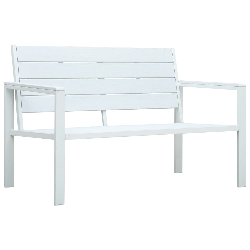 Bancă De Grădină, , 120 Cm, Hdpe, Aspect De Lemn