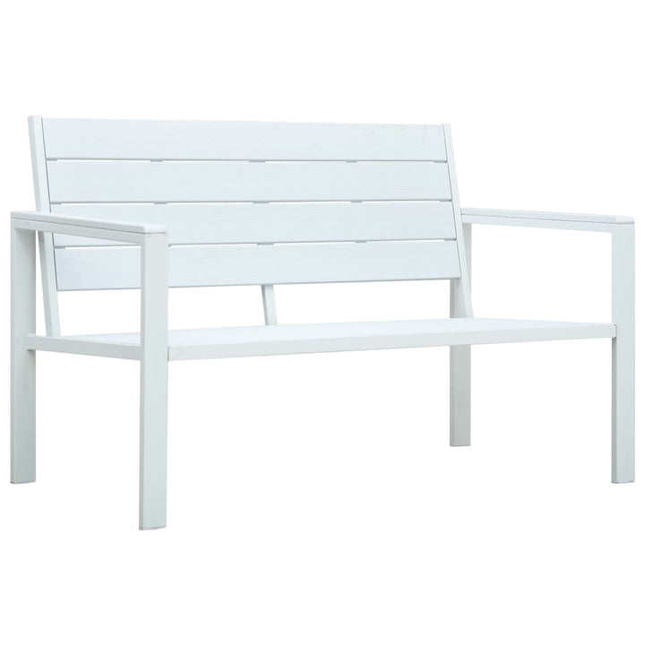 Bancă De Grădină, , 120 Cm, Hdpe, Aspect De Lemn