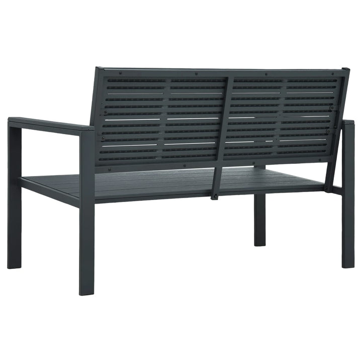 Bancă De Grădină, , 120 Cm, Hdpe, Aspect De Lemn