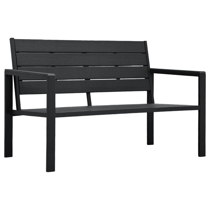 Bancă De Grădină, , 120 Cm, Hdpe, Aspect De Lemn