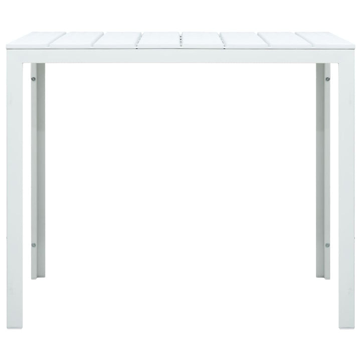 Măsuță De Cafea, , 78X78X74 Cm, Hdpe, Aspect Lemn
