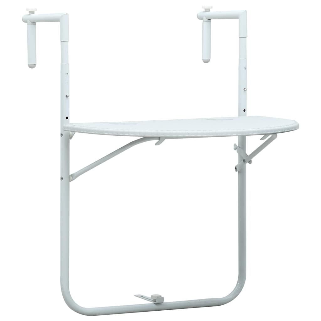 Masă Balcon Suspendată 60X64X83,5 Cm Plastic Aspect Ratan