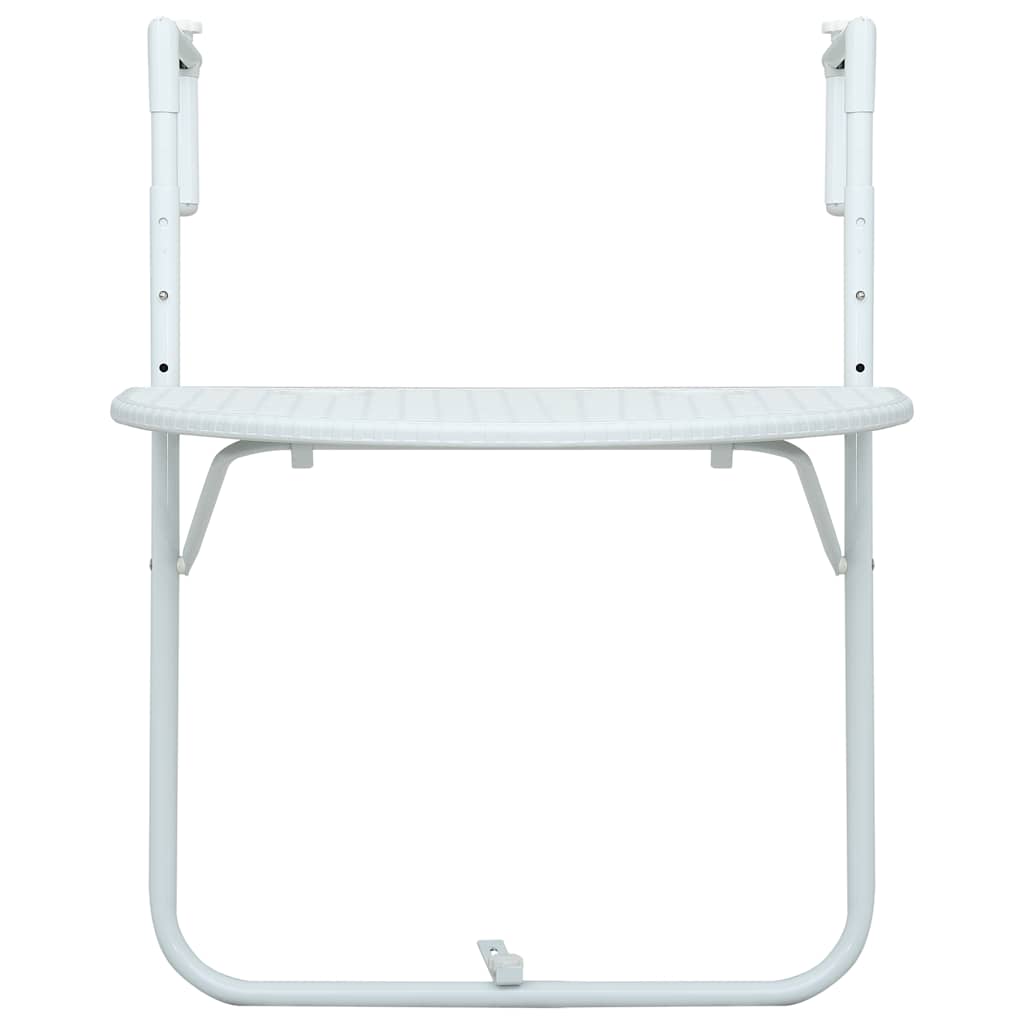 Masă Balcon Suspendată 60X64X83,5 Cm Plastic Aspect Ratan