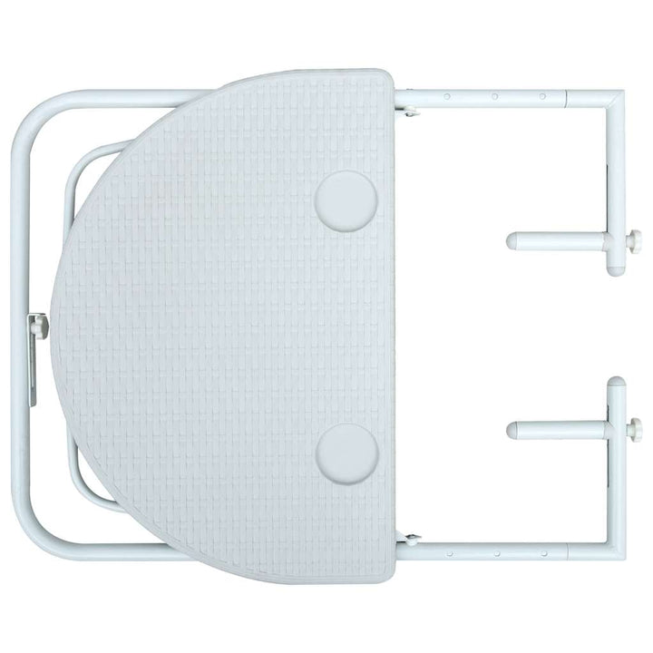 Masă Balcon Suspendată 60X64X83,5 Cm Plastic Aspect Ratan