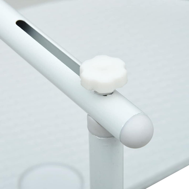 Masă Balcon Suspendată 60X64X83,5 Cm Plastic Aspect Ratan