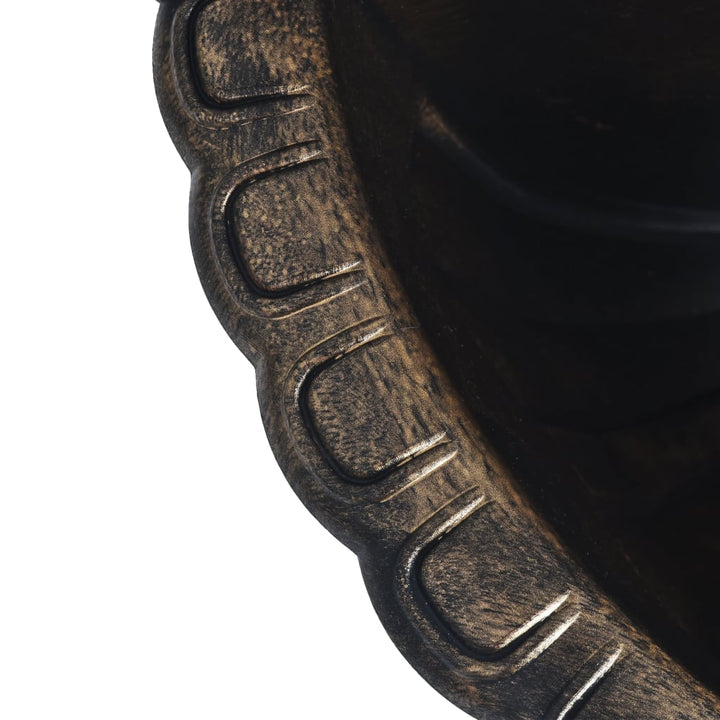 Fântână De Perete Cu Design Cap De Leu, Bronz