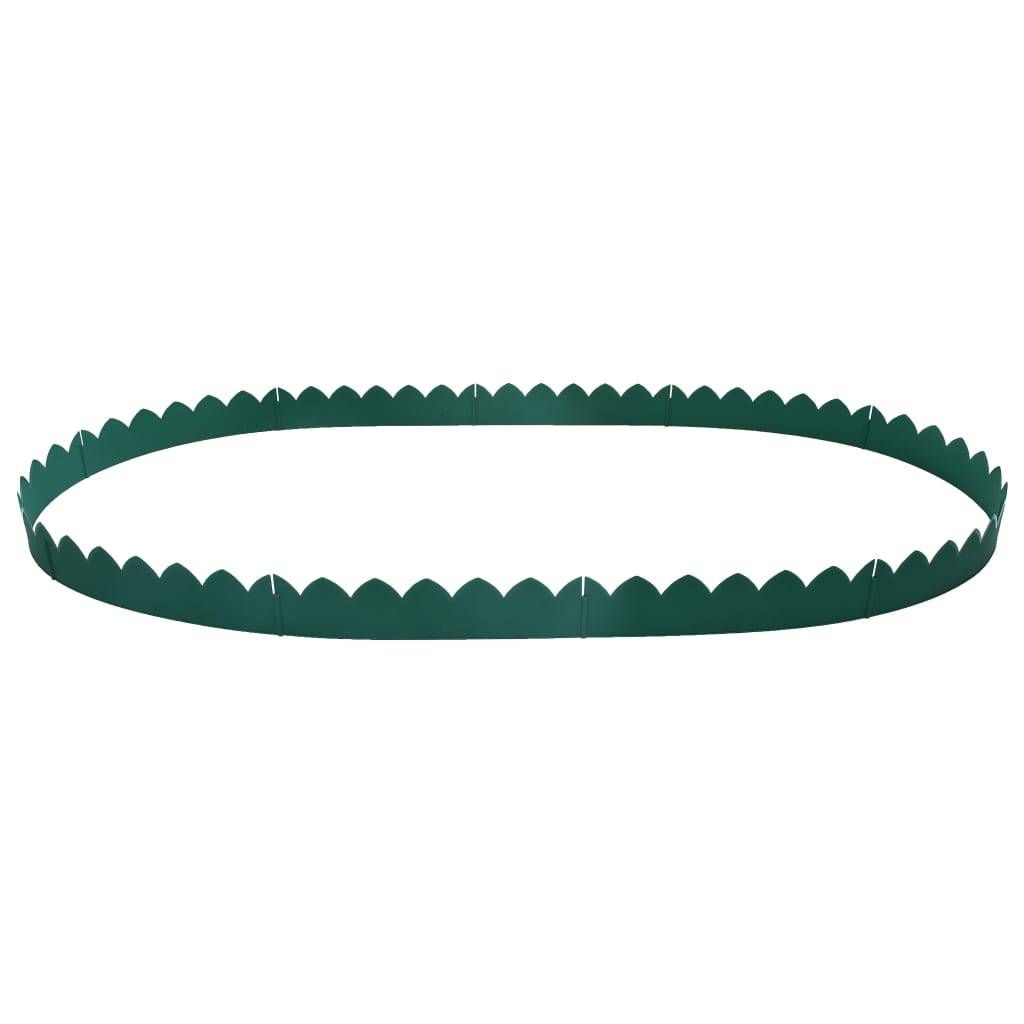 Borduri De Gazon, 10 Buc., Verde, 65X15 Cm, Pp