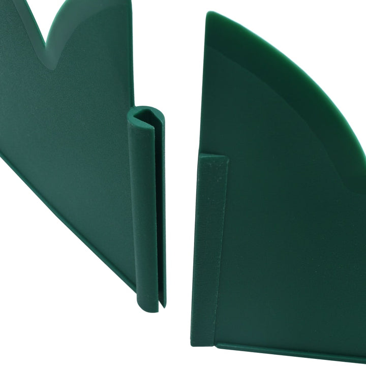 Borduri De Gazon, 10 Buc., Verde, 65X15 Cm, Pp