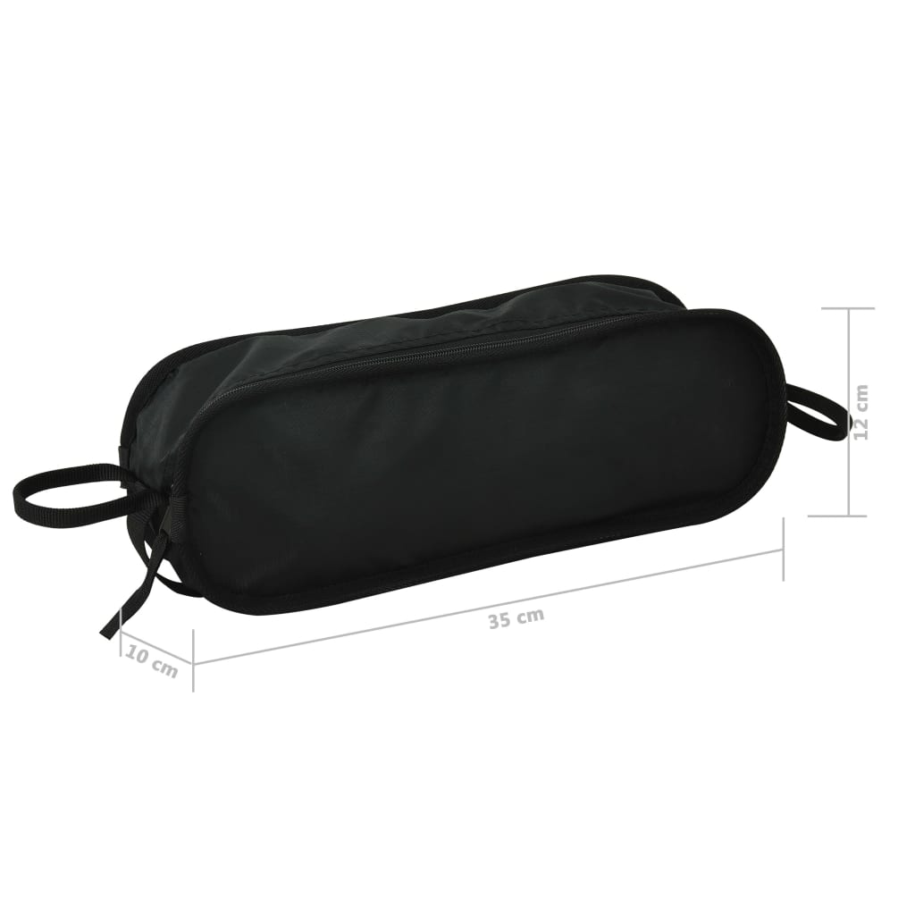 Scaune Camping Pliabile Cu Husă, 2 Buc., 54X50X65 Cm, Aluminiu