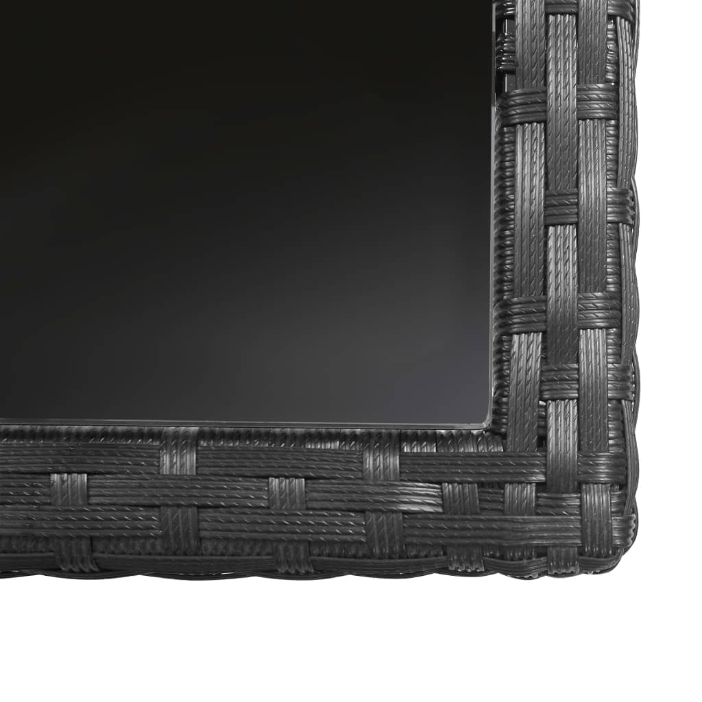 Set Mobilier De Exterior Cu Perne, 3 Piese, , Poliratan