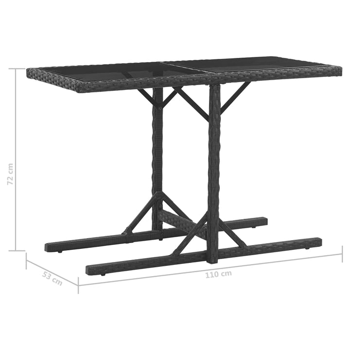 Set Mobilier De Exterior Cu Perne, 3 Piese, , Poliratan