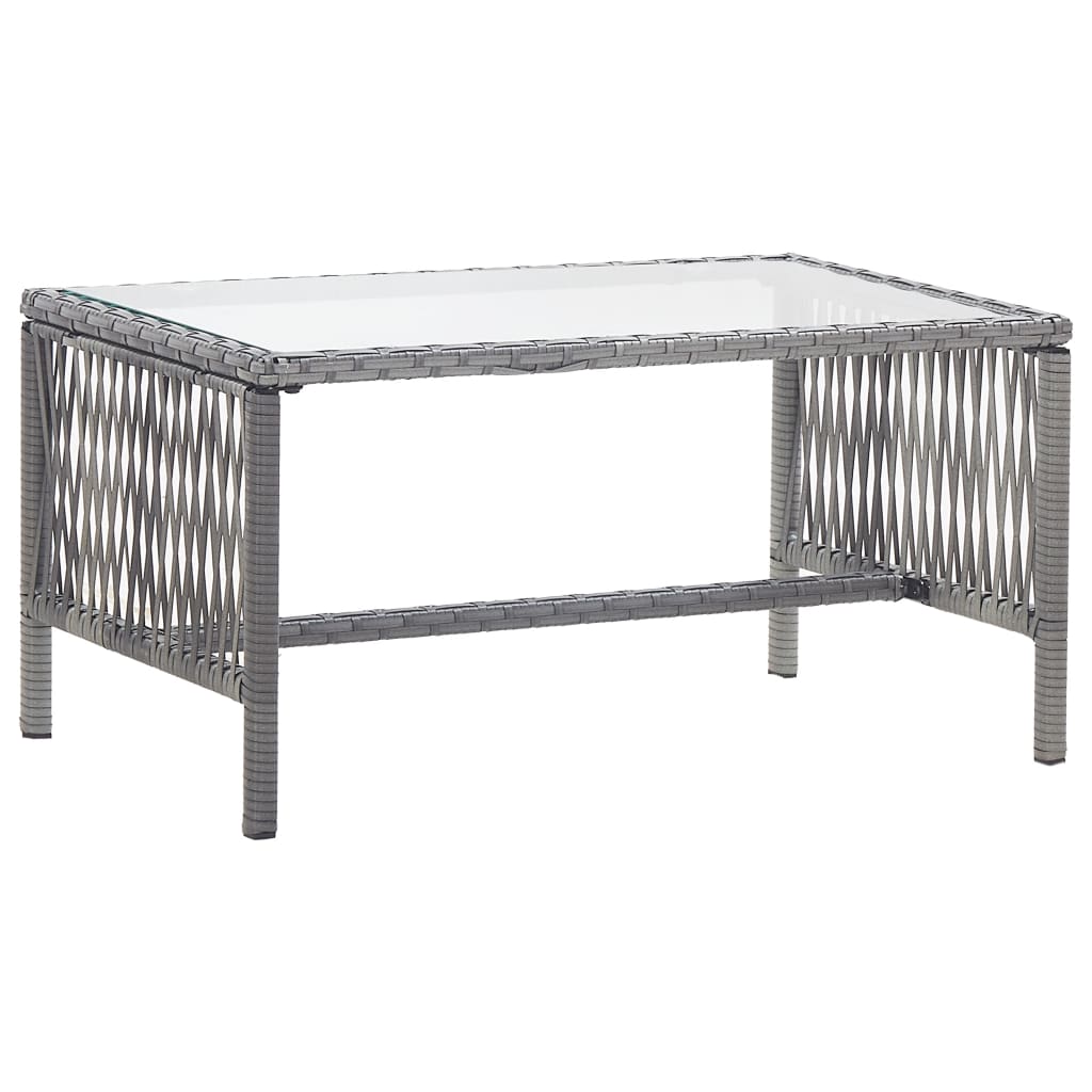 Set Mobilier De Grădină Cu Perne, 4 Piese, , Poliratan