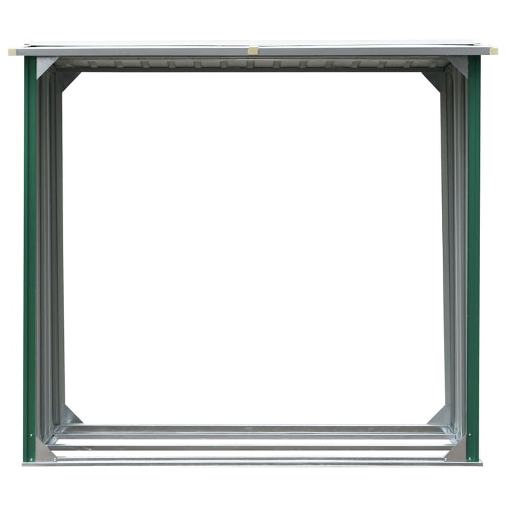 Șopron Depozitare Lemne, , 172X91X154 Cm, Oțel Galvanizat