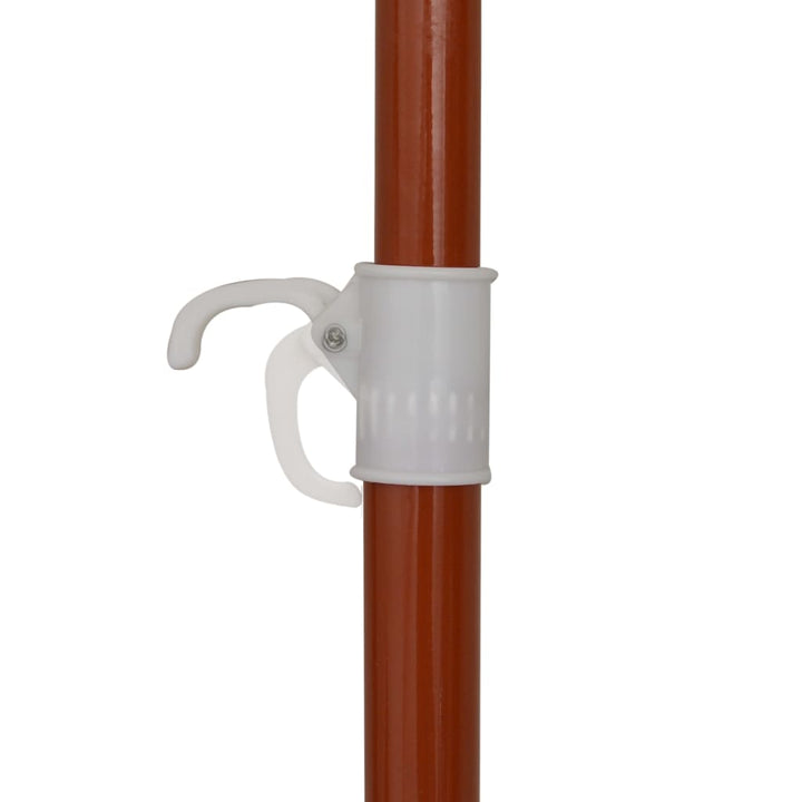 Umbrelă De Soare De Grădină, Stâlp Din Oțel, Taupe,
