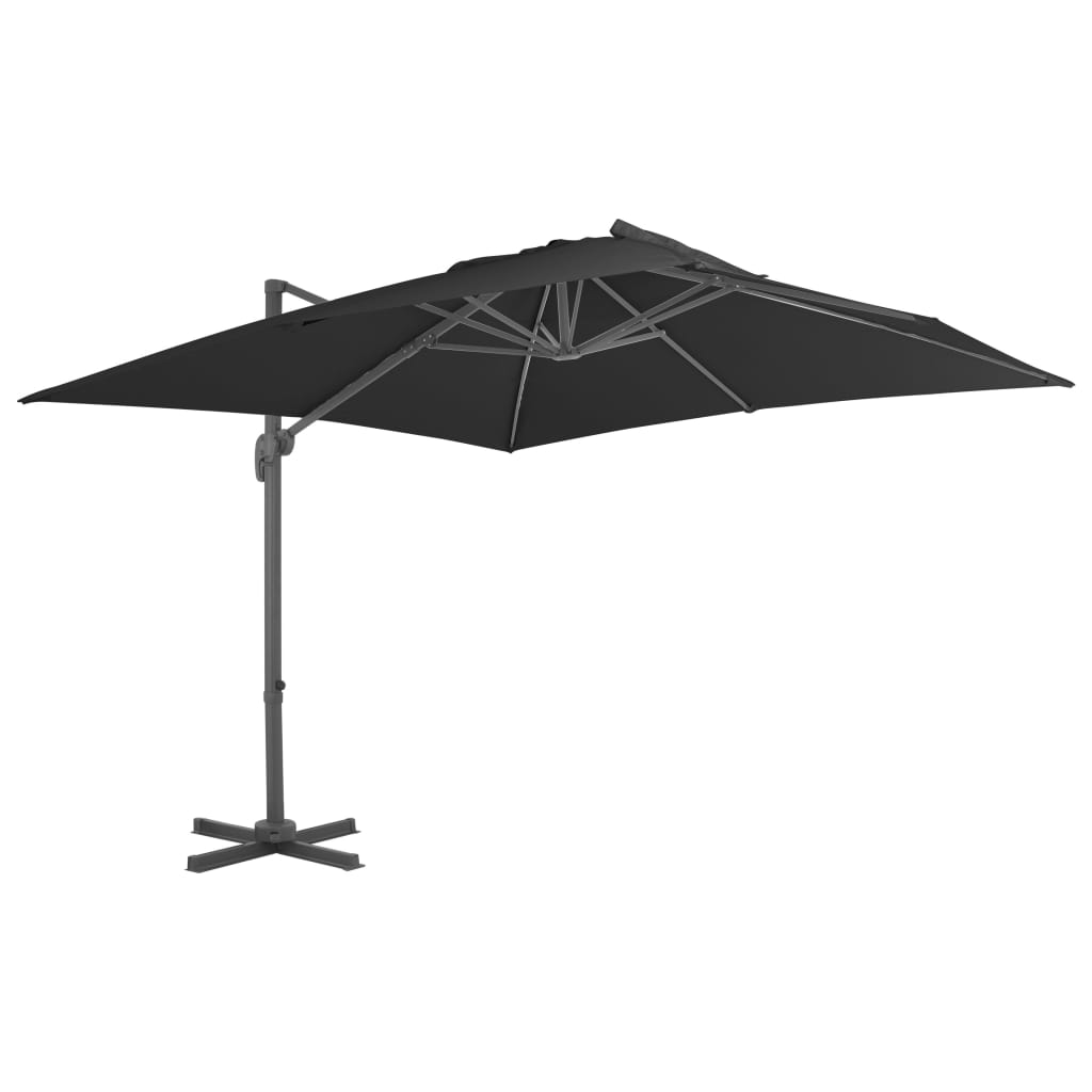 Umbrelă În Consolă Cu Stâlp Din Aluminiu, ,