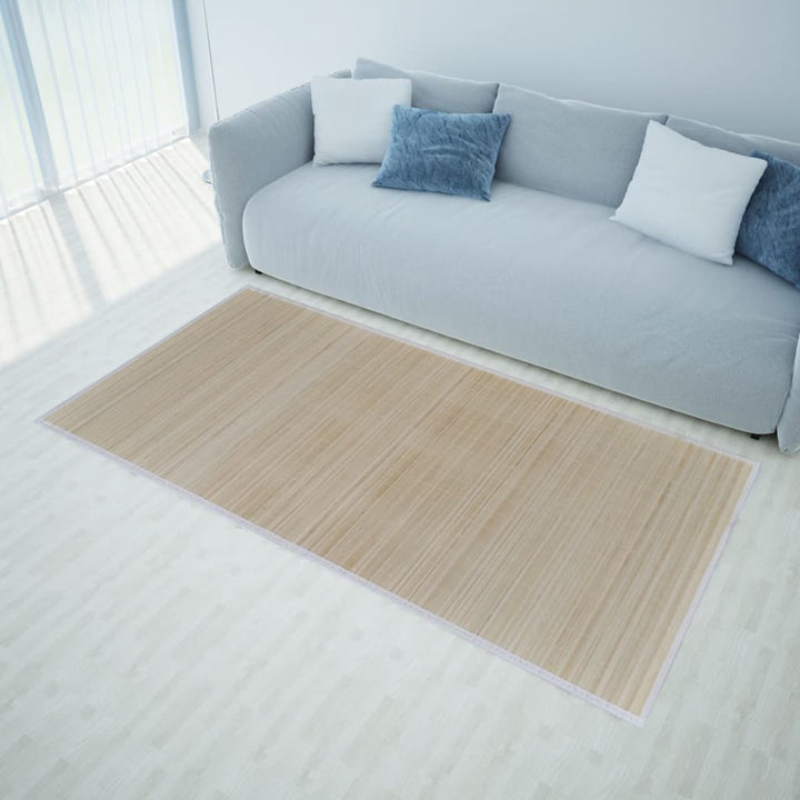 Covoare De Bambus Natural, 2 Buc., 120X180 Cm, Dreptunghiulare
