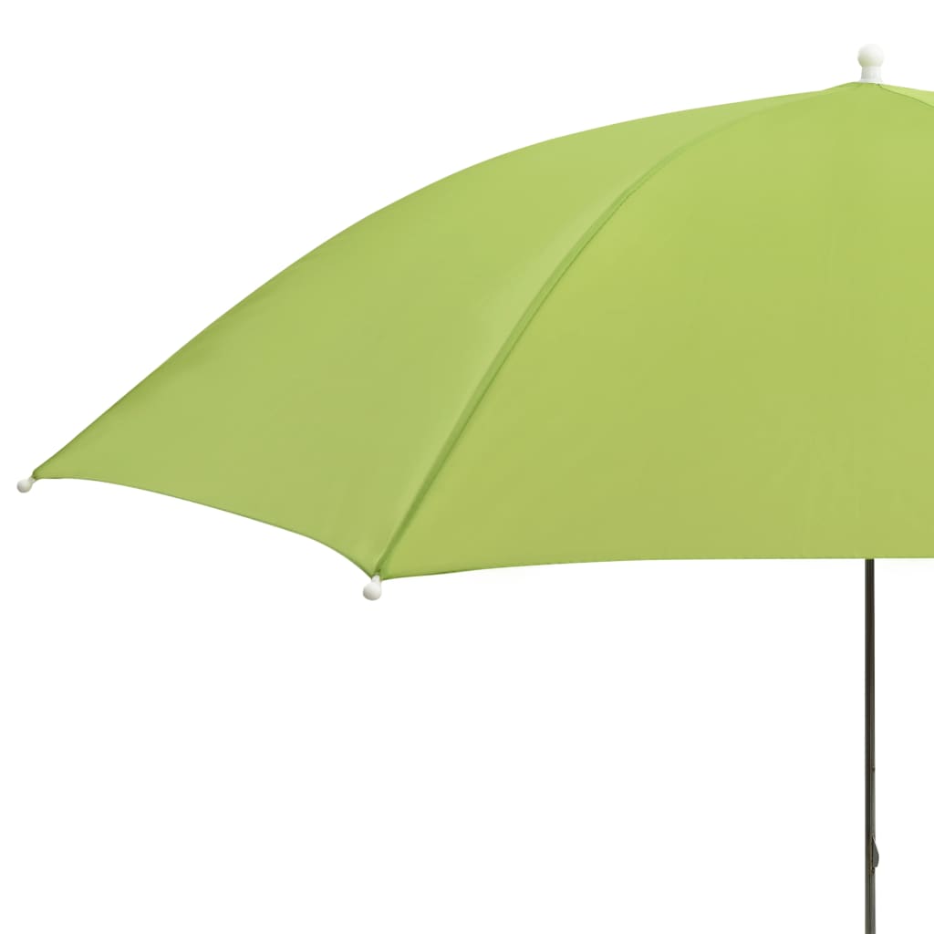 Umbrele Pentru Scaun De Camping, 2 Buc., Verde, 105 Cm