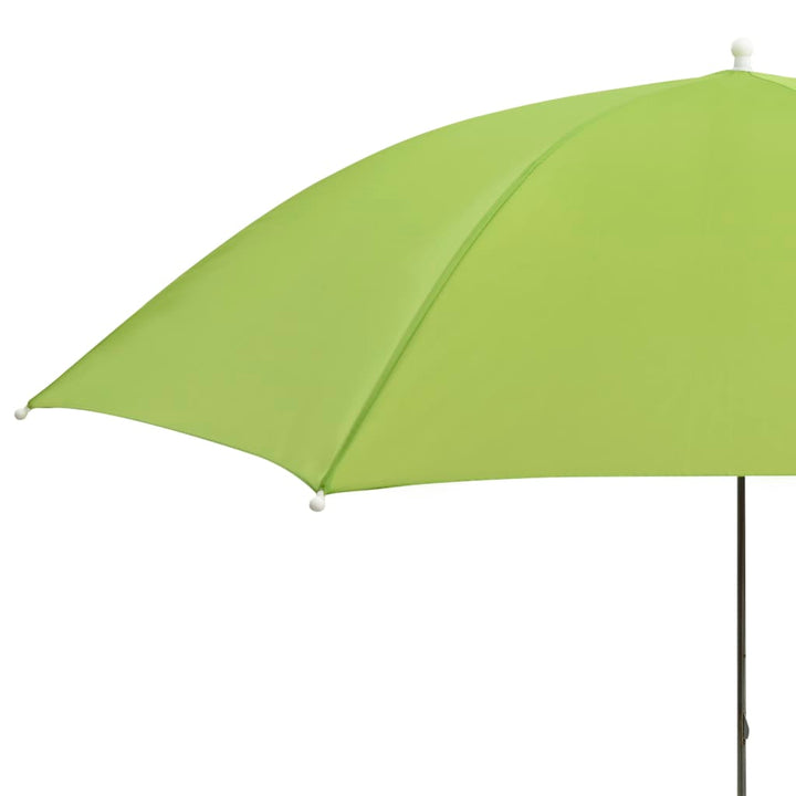 Umbrele Pentru Scaun De Camping, 2 Buc., Verde, 105 Cm