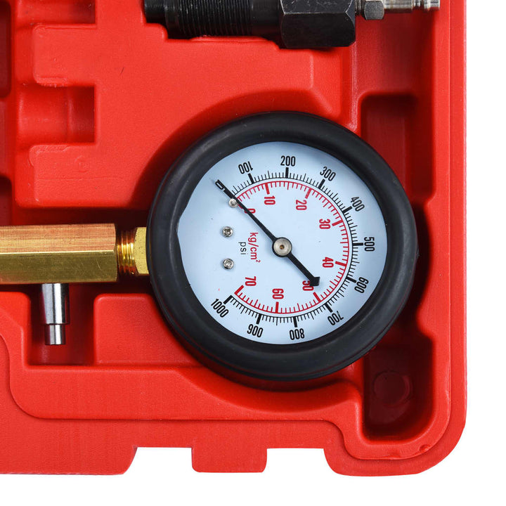 Set Tester Compresie Motor Diesel Cu Manometru,14 Piese